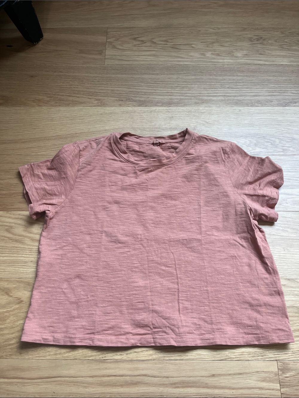 It Is Well LA Women's It Is Well  Cropped Crewneck Tee-Terra Cotta size M